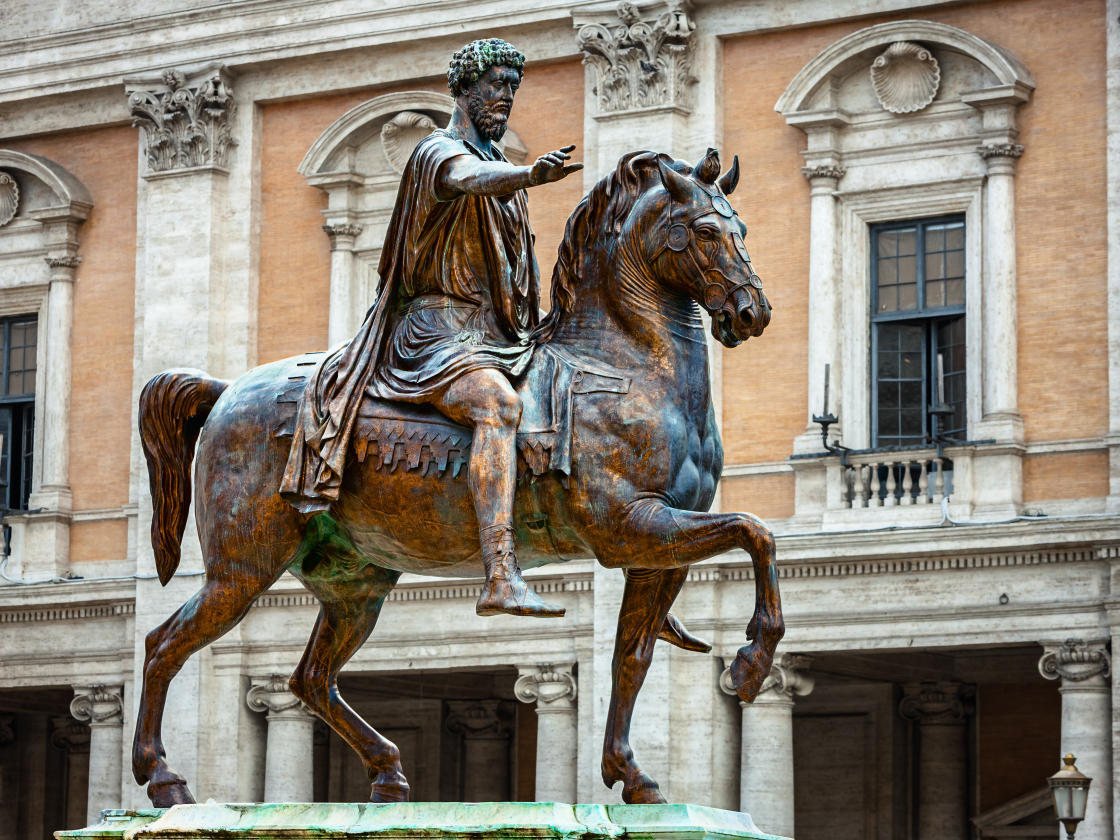 Marcus Aurelius on Horseback, Rome, Lazio, Italy