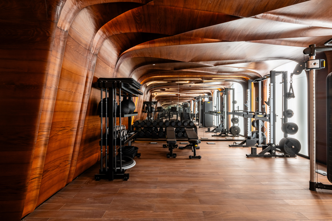 Fitness Area Technogym, Romeo Rome © Chris Dalton