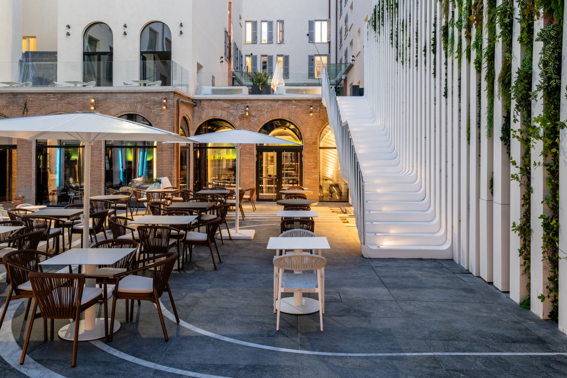 Il Cortile, Romeo Rome © Chris Dalton